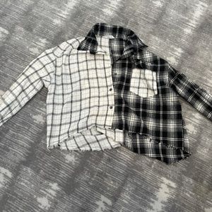 Plaid long sleeve